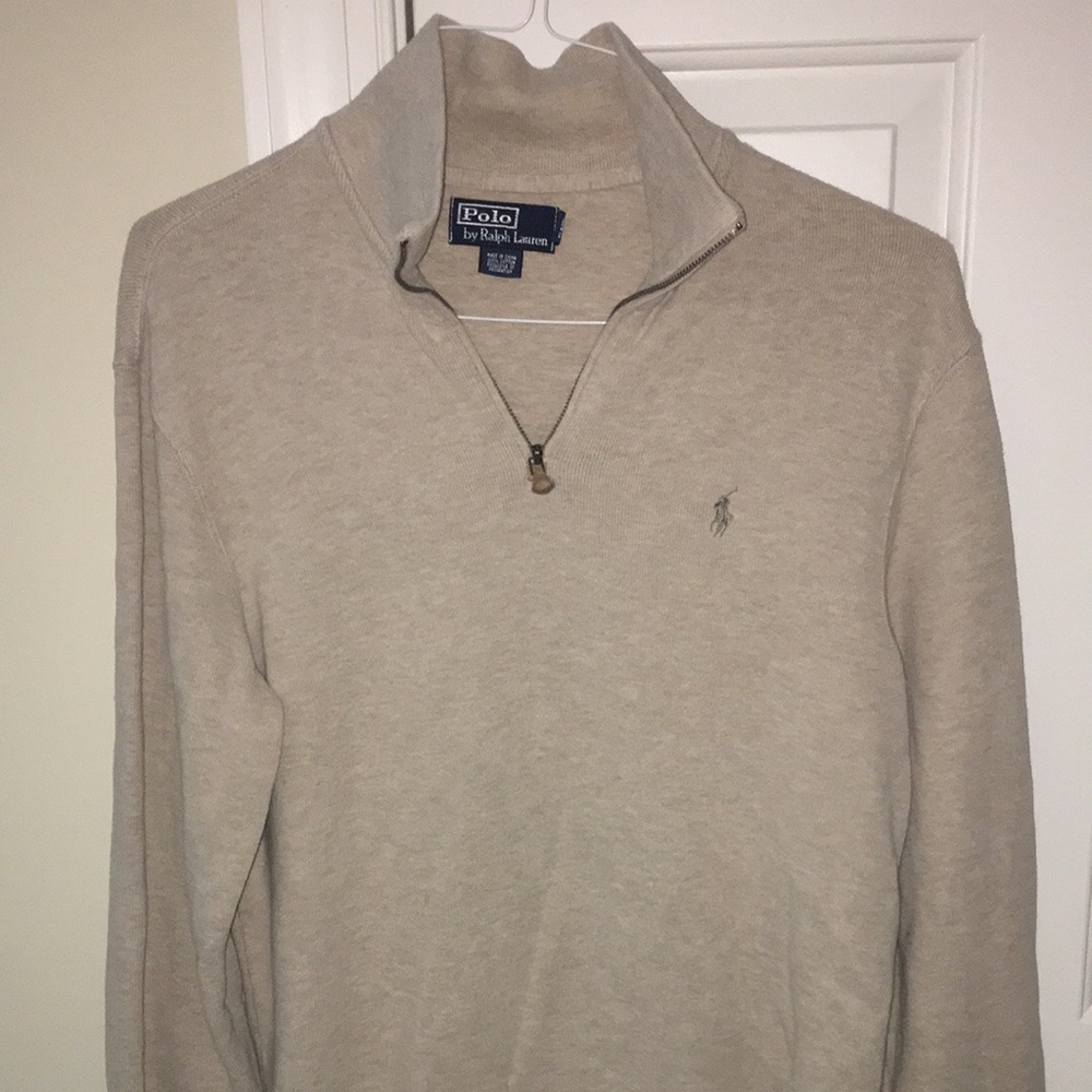 Polo half zip size medium