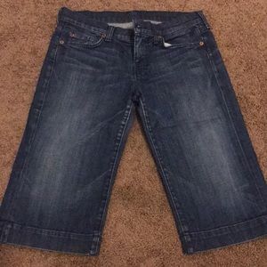 Seven for all man kind Capri jeans