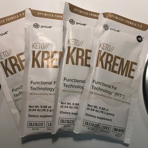 New Keto Kreme- 4 Packs!