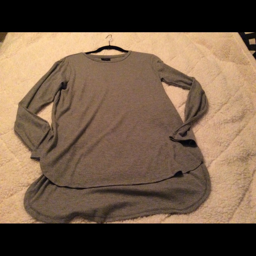 Gray thermal long sleeve