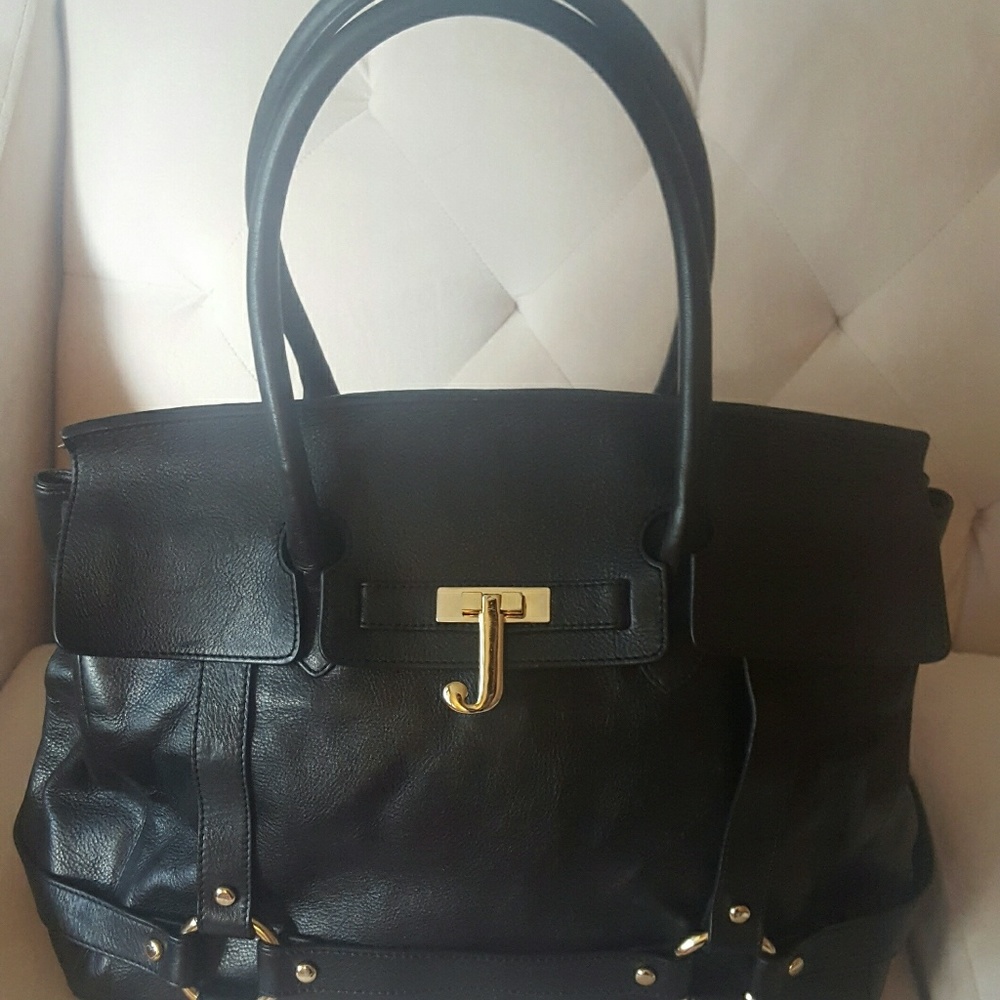 Juicy Couture Black Leather Handbag