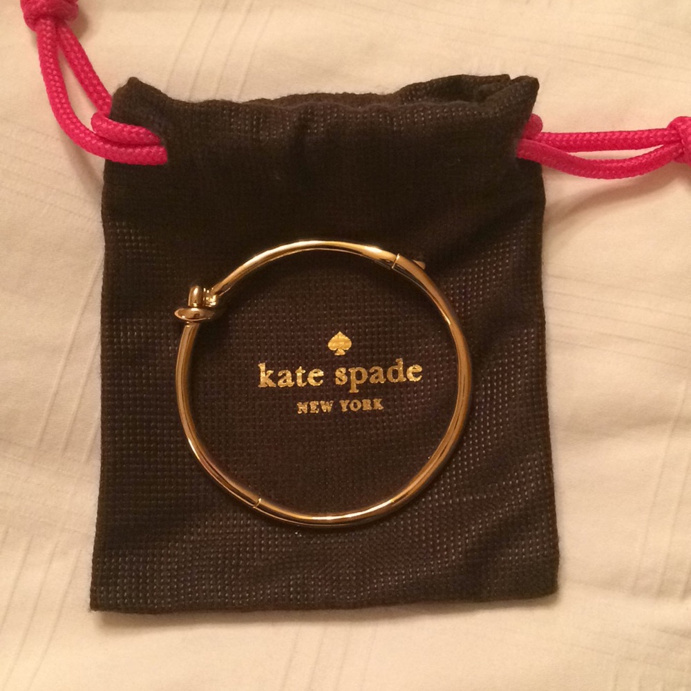 New Kate Spade Sailor's Knot Hinge Bangle