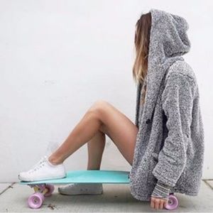 Brandy Melville Tessi Fur Coat