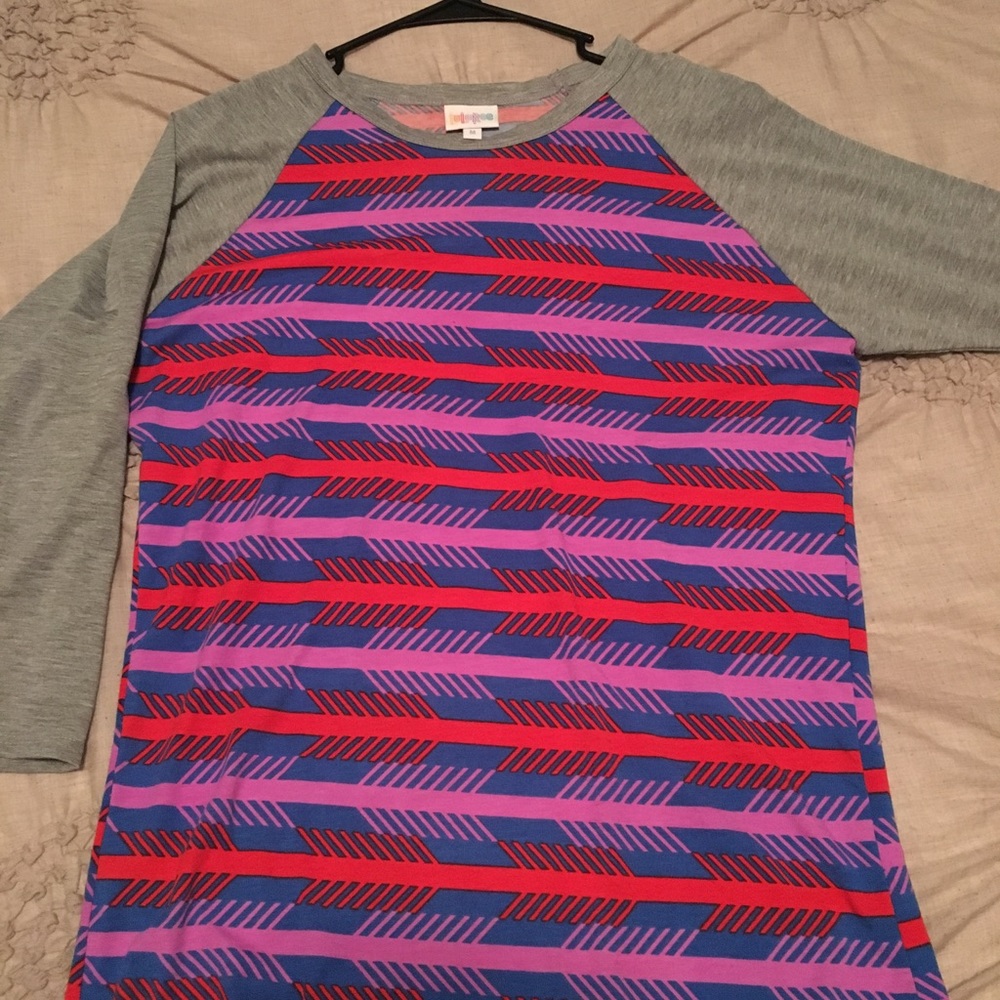 LuLaRoe Randy baseball women's tee