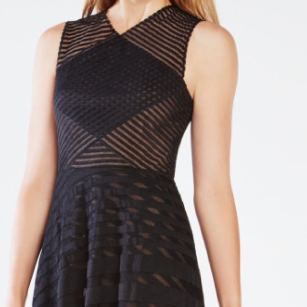 BCBG Max Azria Keanna High Low Lace Dress - Picture 6 of 6