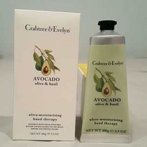 *NIB* Crabtree & Evelyn Avocado Olive Basil Lotion