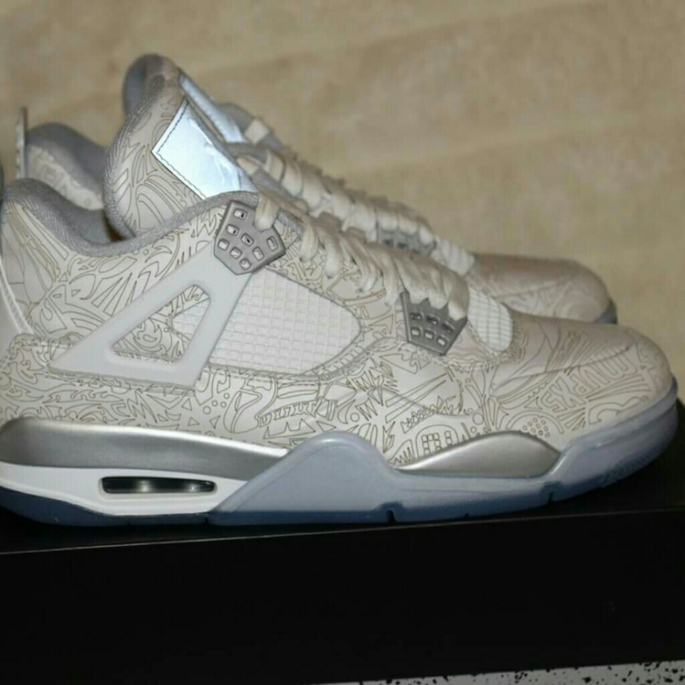 Jordan 4 laser