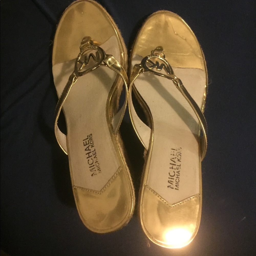 Michael Kors wedge sandals