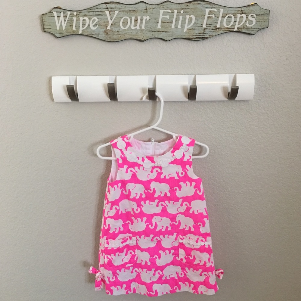 Lilly Pulitzer Elephant Dress sz 2