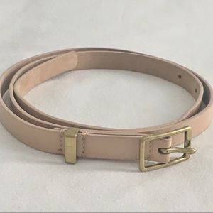 J.Crew Skinny Patent Leather Belt - Small