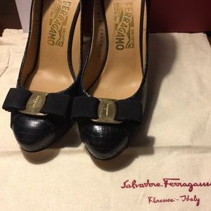 Salvatore Ferragamo  Black high heels
