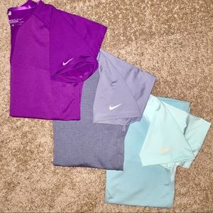 Nike athletic tee set