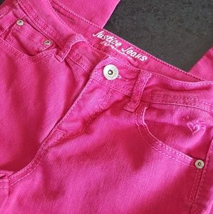 Justice Jeans Fuschia