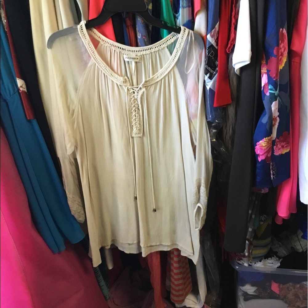 Cream tunic