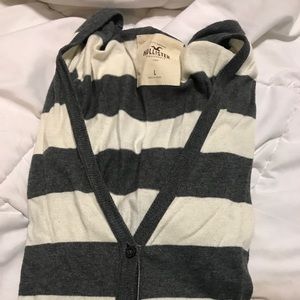 NWOT stripped Hollister cardigan