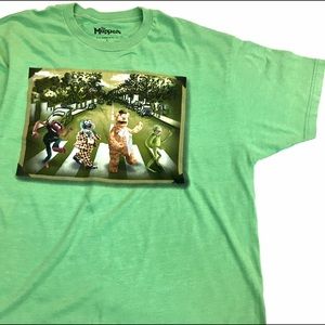 The Muppets Abby Road Beatles T shirt