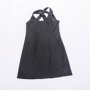 Sexy Strappy Organic Cotton Black Dress