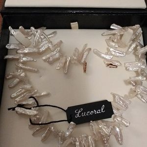 Cultured pearl choker