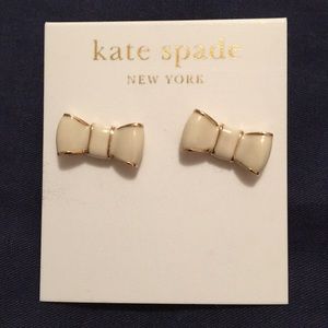 NWT take a bow kate spade earrings