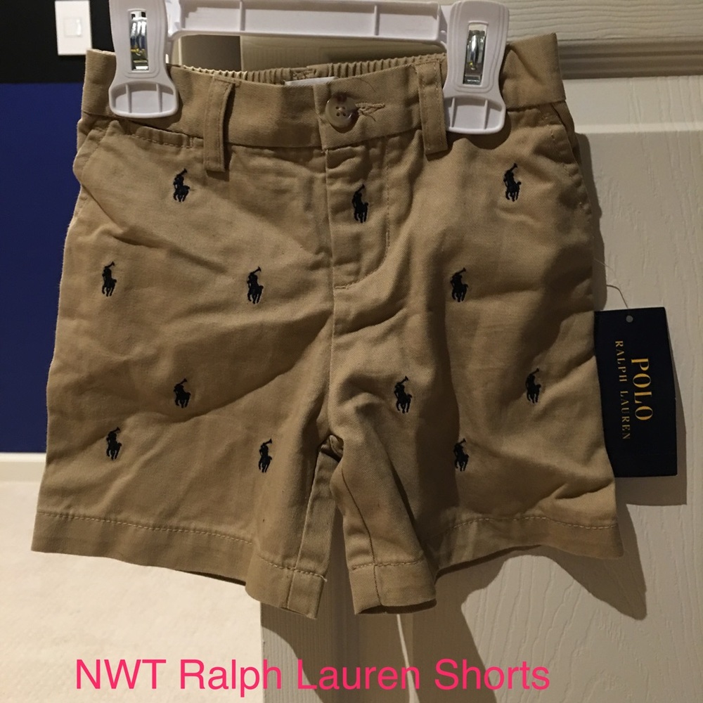 NWT Ralph Lauren Kids Khaki Shorts