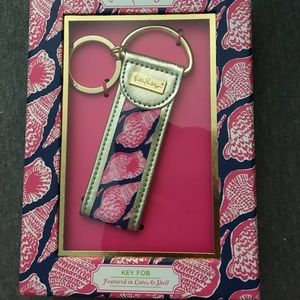 NWT Lilly Pulitzer Key Fob