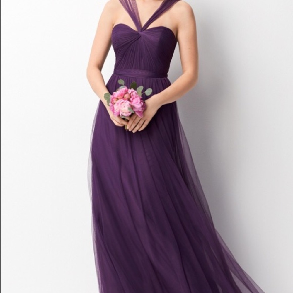 Wtoo 00243 Bridesmaid Dress Plum Purple