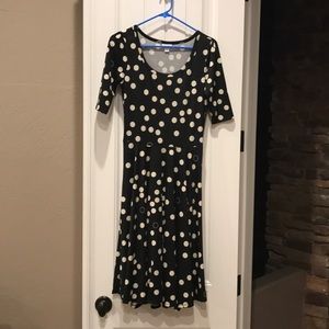 Lularoe Black and White Nicole Size Small