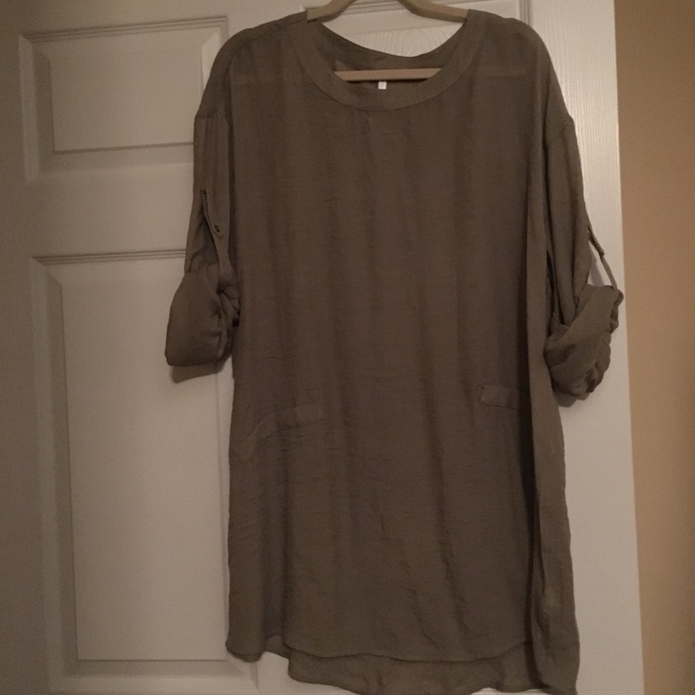 Pink Blush boutique tunic