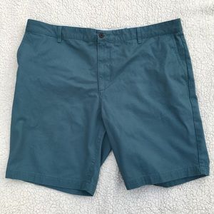 Dockers Teal Cotton Shorts