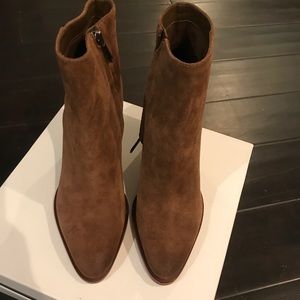 Sam Edelman brown booties