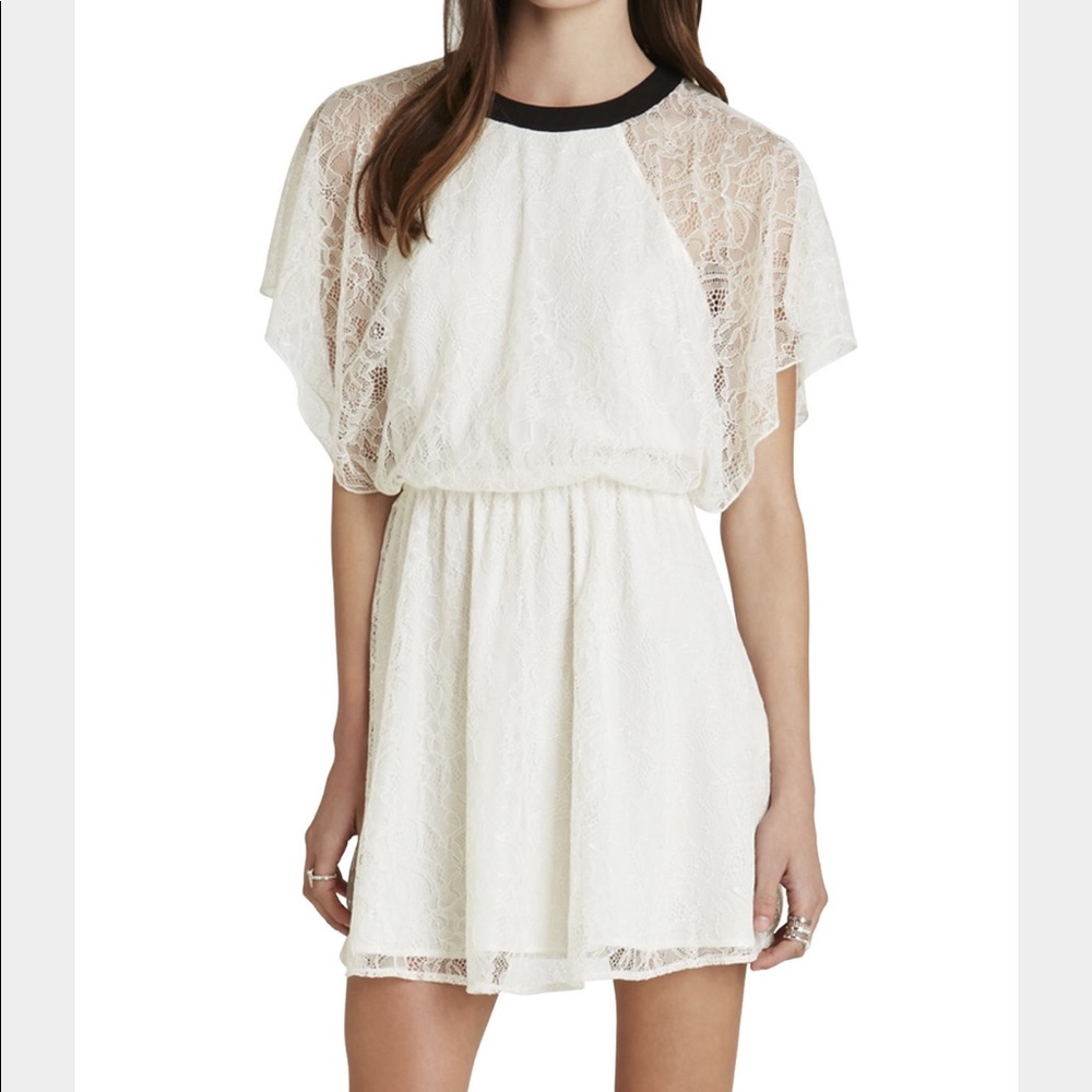BCBG White Lace Dress NWT