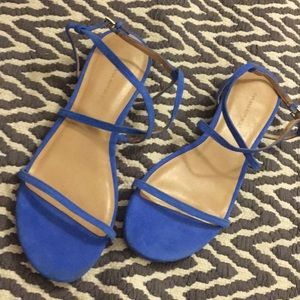 Banana Republic electric blue sandals