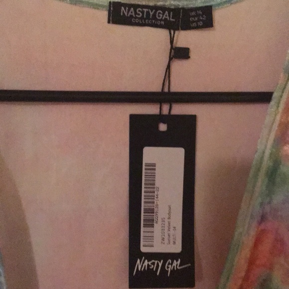 Rainbow cruchsed velvet rainbow bodysuits. - Picture 3 of 5