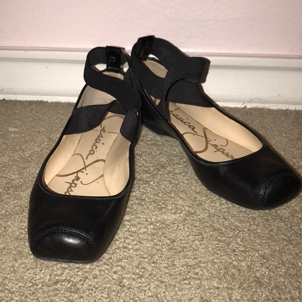Black Jessica Simpson flats