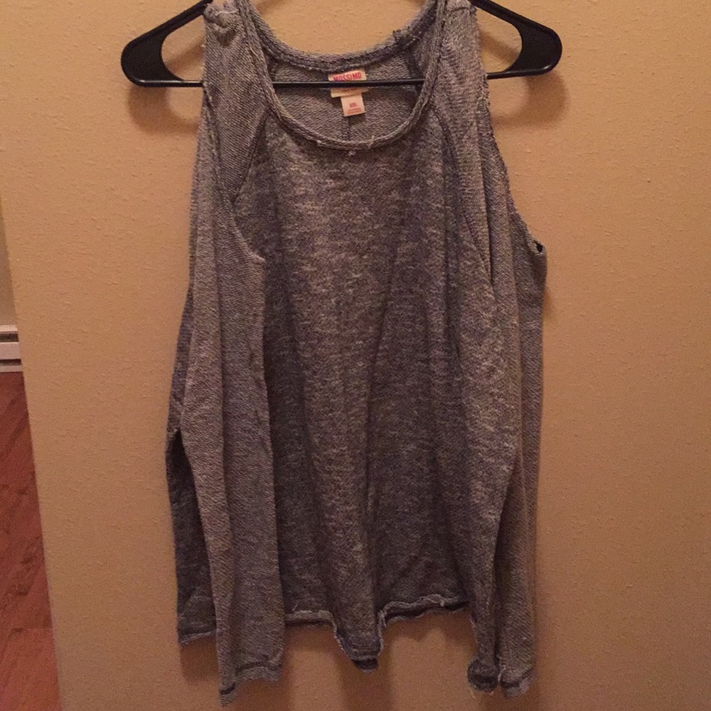 Off the shoulder sweater