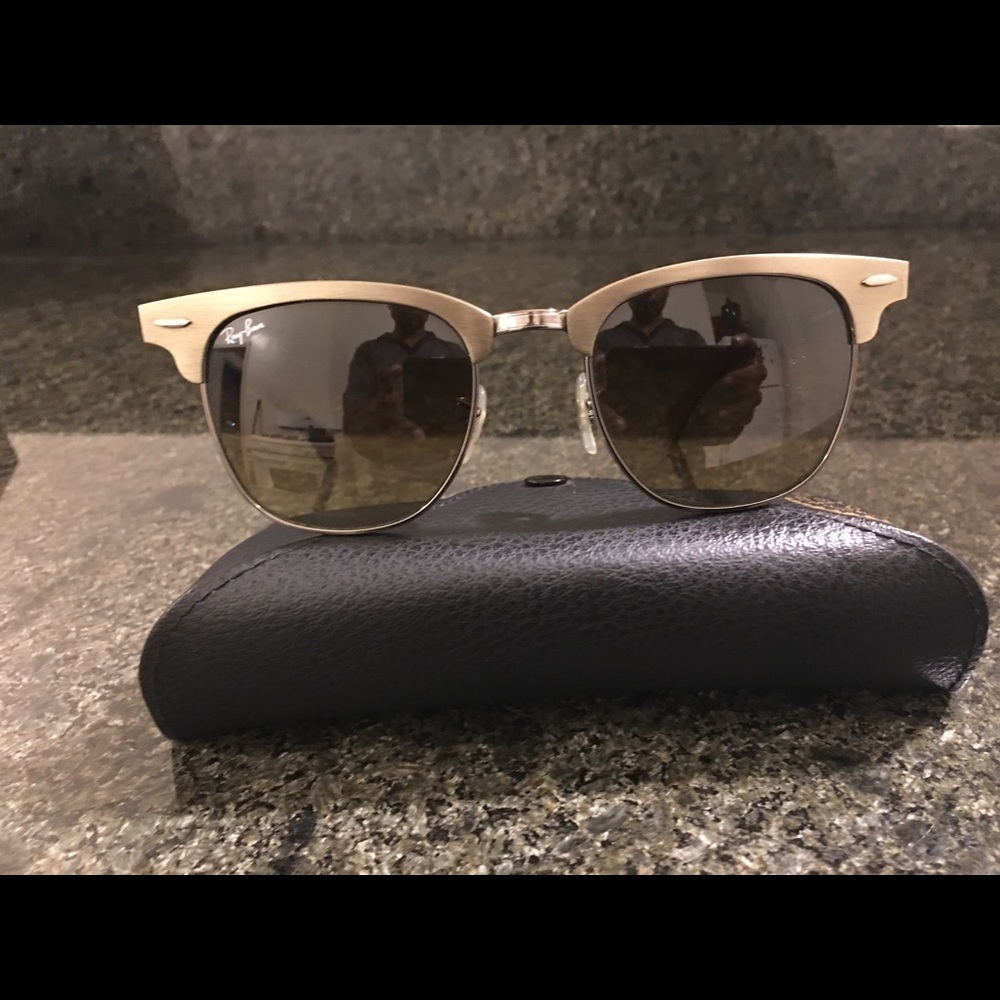 Uni sex Silver gray wayfarer Ray Ban