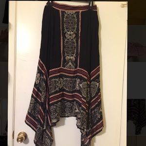 Free People bohemian skirt