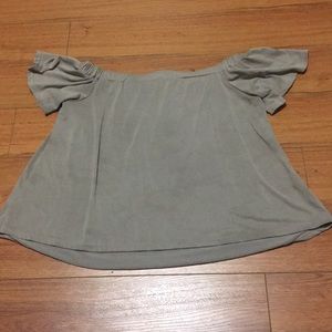 Off the shoulder blouse
