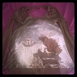 Disney long sleeve little mermaid shirt