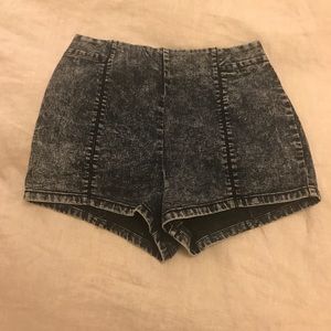 High waisted shorts