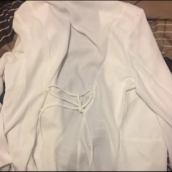 All White Blazer - Picture 3 of 4