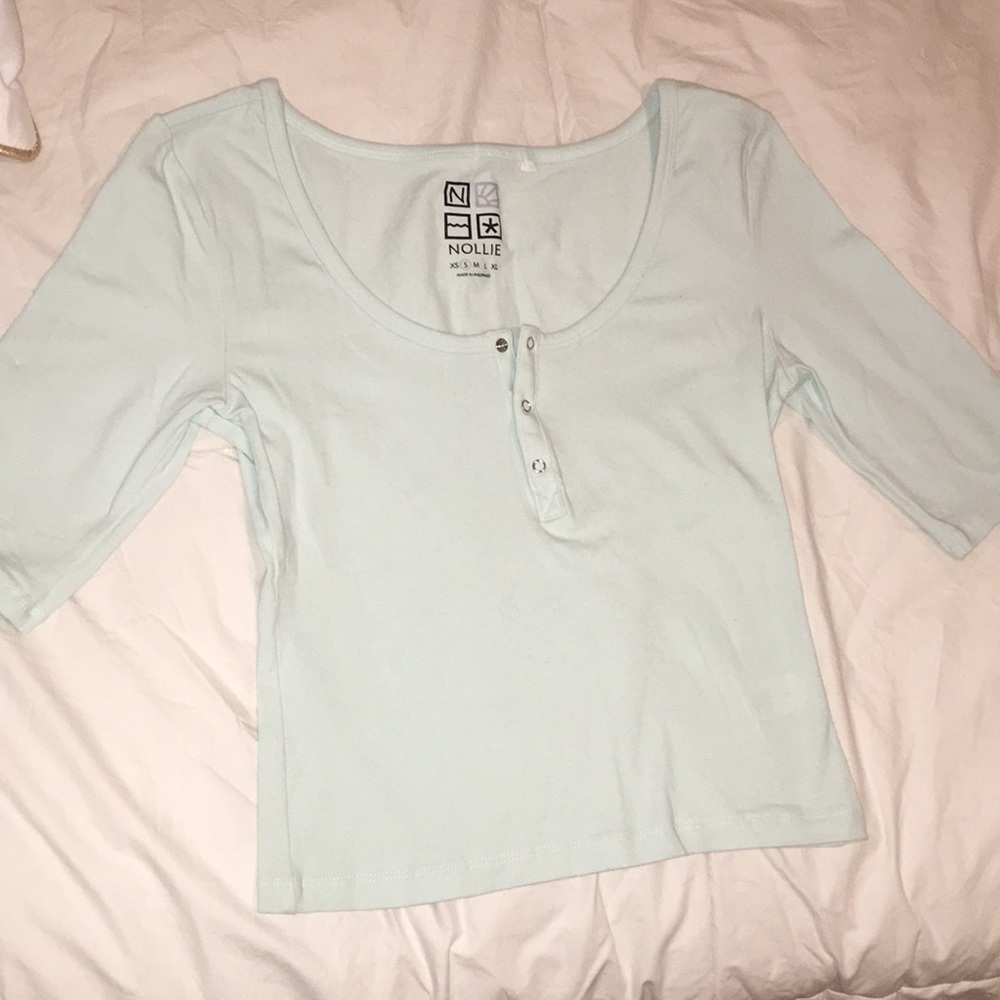 Button up Crop Top