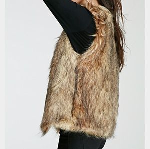 Express Vegan Fur Vest