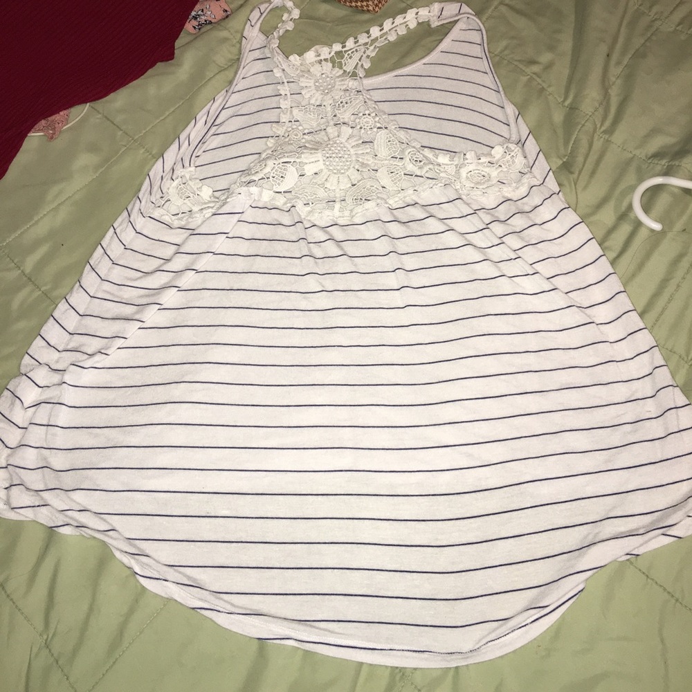 Detailed back tunic