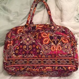 Vera Bradley- Metropolitan Bag in Safari Sunset