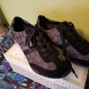 Black Coach Sneakers