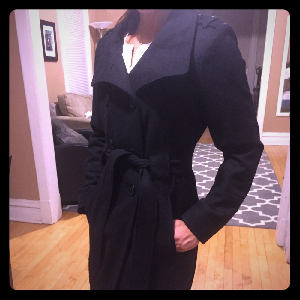 Guess fall/winter wool trench coat