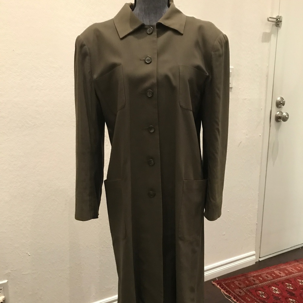 Green Saba Light Coat