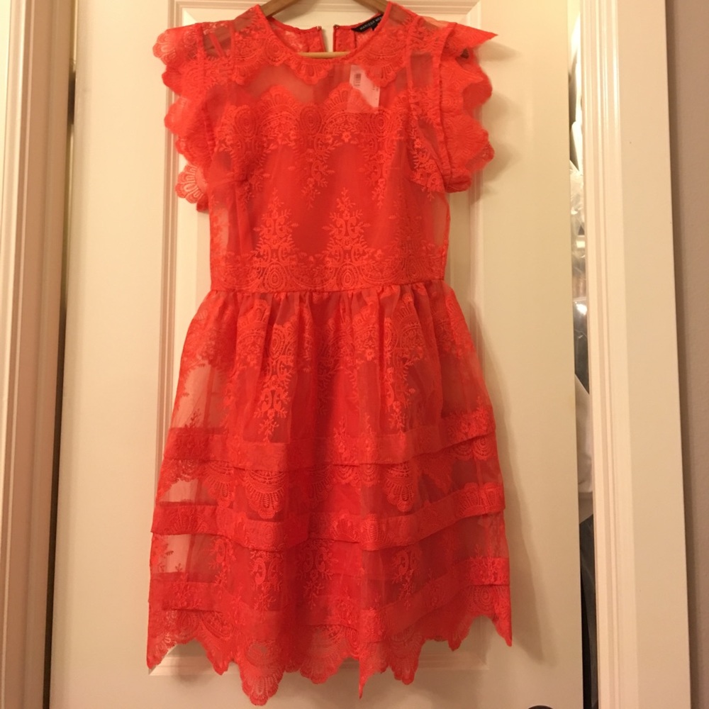 Brand new 2 layer marissa webb kallisti lace dress
