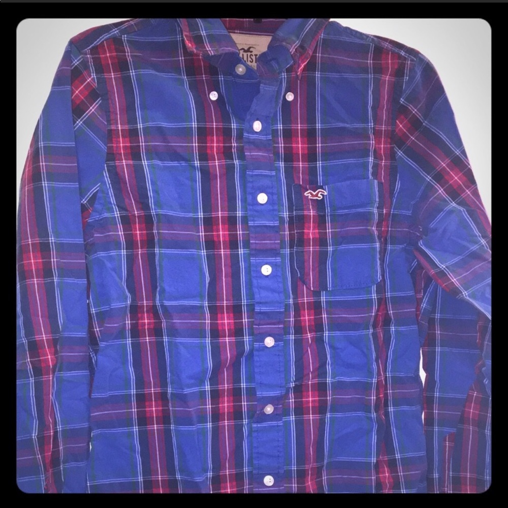 Plaid Hollister Shirt